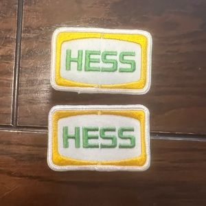 Vintage 1970’s Swiss Maid Quality Emblems Hess Patch Set of 2